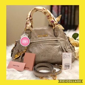 Miu miu  Nappa Charm